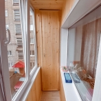 Встроенные шкафы на балконы и лоджии в Уфе